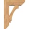 Ekena Millwork Imperial Slat Smooth Bracket w/ Offset Brace, Western Red Cedar, 7 1/2"W x 22"D x 30"H BKT0806X22X30IMP06SWR - alternate 2